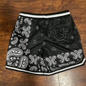 True Religion Bandana Sublimation Shorts